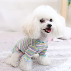Ropa para perros, chaleco para cachorros, camiseta, camisa bonita de primavera, falda para mascotas, vestido, ropa para perros, camisa de fondo, disfraz para perros, ropa para cachorros