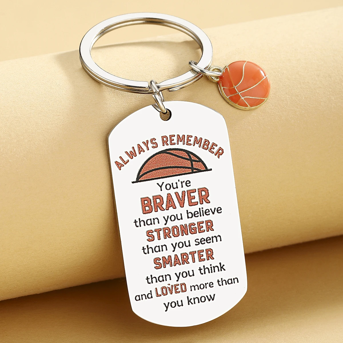 Llavero baloncesto para entrenador de perros, regalo San Valentín - imagen 3