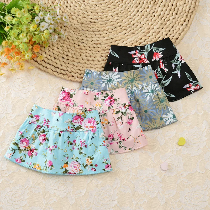 Chaleco de verano para perro, Bikini Sexy para perros pequeños, Vestido de playa bonito, ropa para mascotas para Chihuahua, Yorkies, caniche, Bulldog Francés, conjunto de 2 piezas - imagen 3