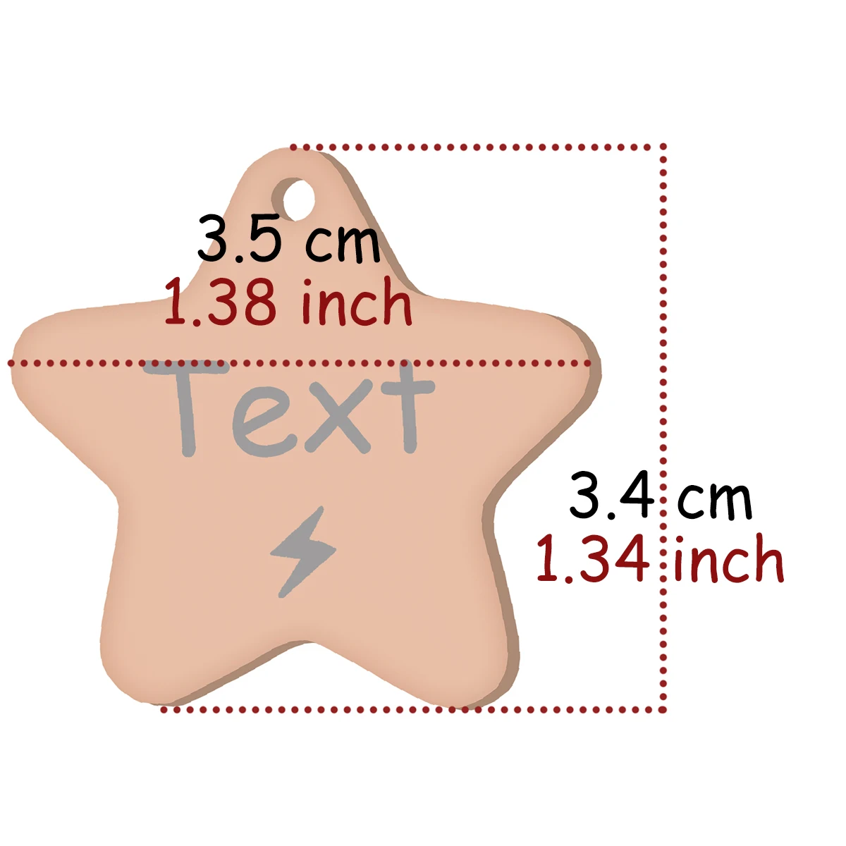 Etiquetas de identificación de perro personalizadas, grabado para gato, cachorro, identificación de mascota, placa de número, dirección, Collar, etiqueta, colgante de pentagrama, accesorios para perros y gatos - imagen 2