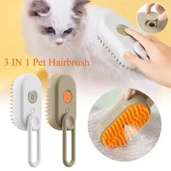 Conjunto de aseo para gatos: cepillo de masaje y cepillo giratorio