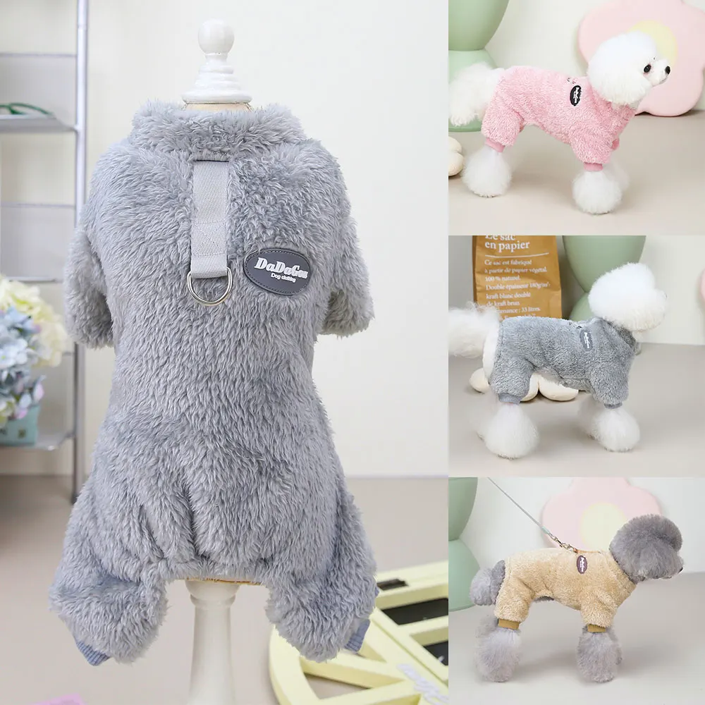Chaleco de lana para perros y gatos – Abrigo cálido invierno