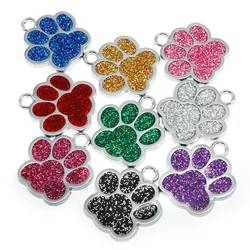 Colgante de identificación pata personalizado para perros y gatos
