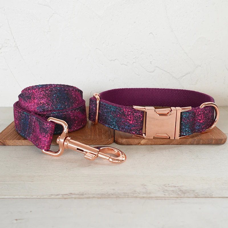 Dog Collar Leash Set