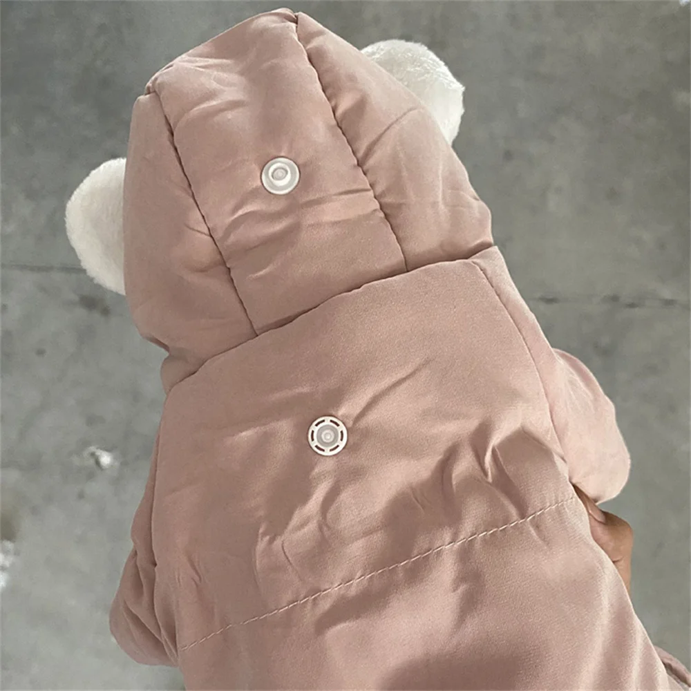 Lindo mono para perro Chihuahua, disfraz cálido de invierno para mascotas, ropa para perros pequeños, Pinscher, monos maltés, pijamas, disfraz de perro - imagen 5