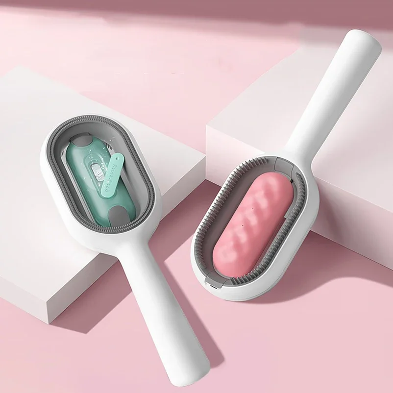 Peine de depilación para limpieza de mascotas con toallitas húmedas desechables, removedor de pelo, peine para gatos, depilación para perros y gatos - imagen 2