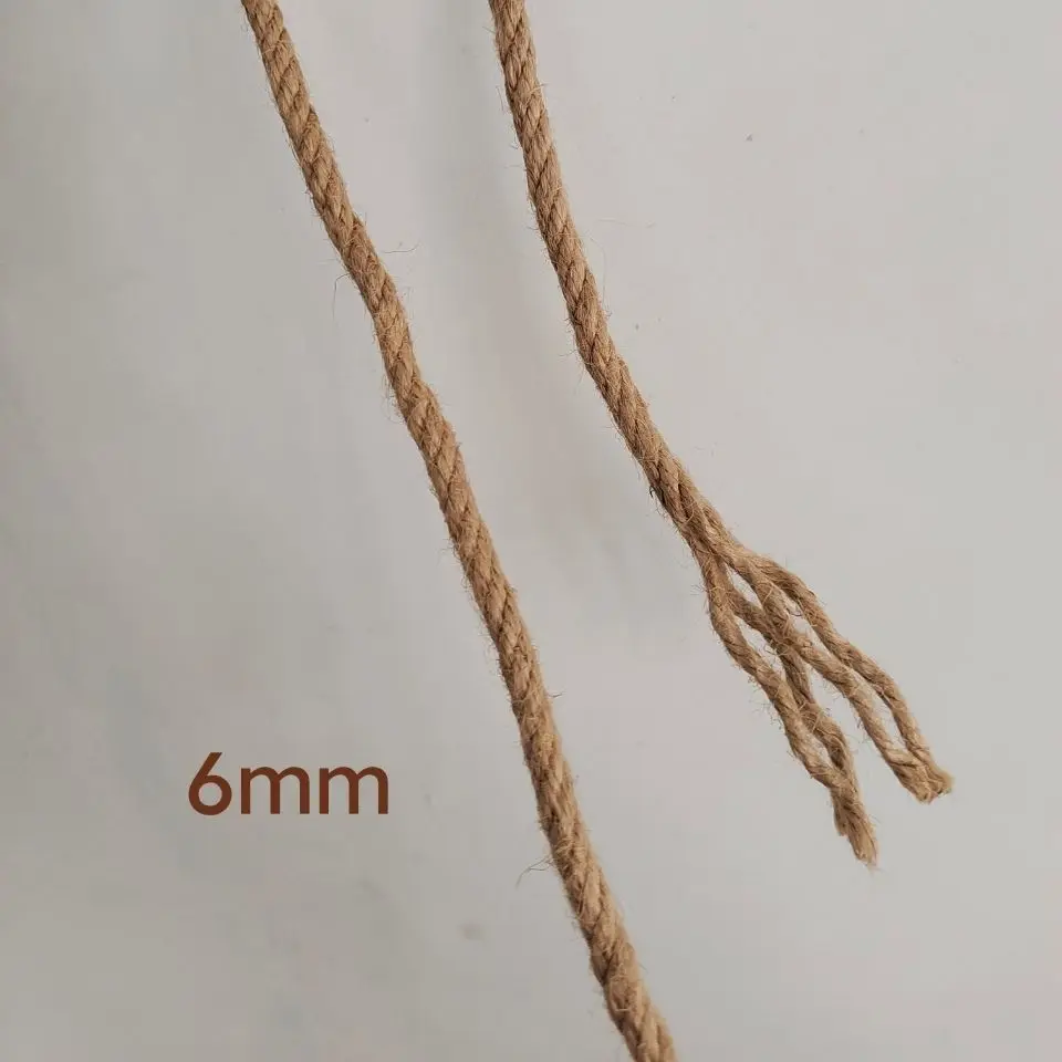 Cuerda de Sisal Natural para árbol de gato, cuerda de repuesto para poste de rascado, marco de escalada, cintas de bobinado, afila la garra - imagen 5