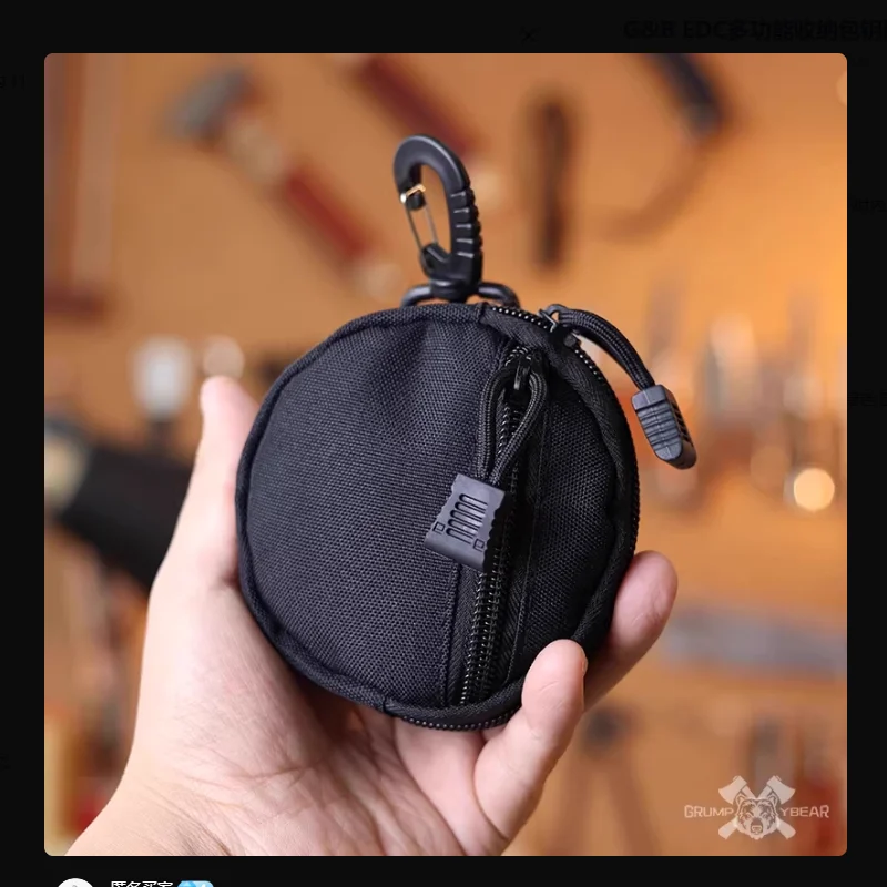 Bolsa snacks perro con mosquetón – Resistente y ligera - imagen 5