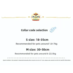 Collar Año Nuevo Chino 2026 del Caballo para gatitos y perritos