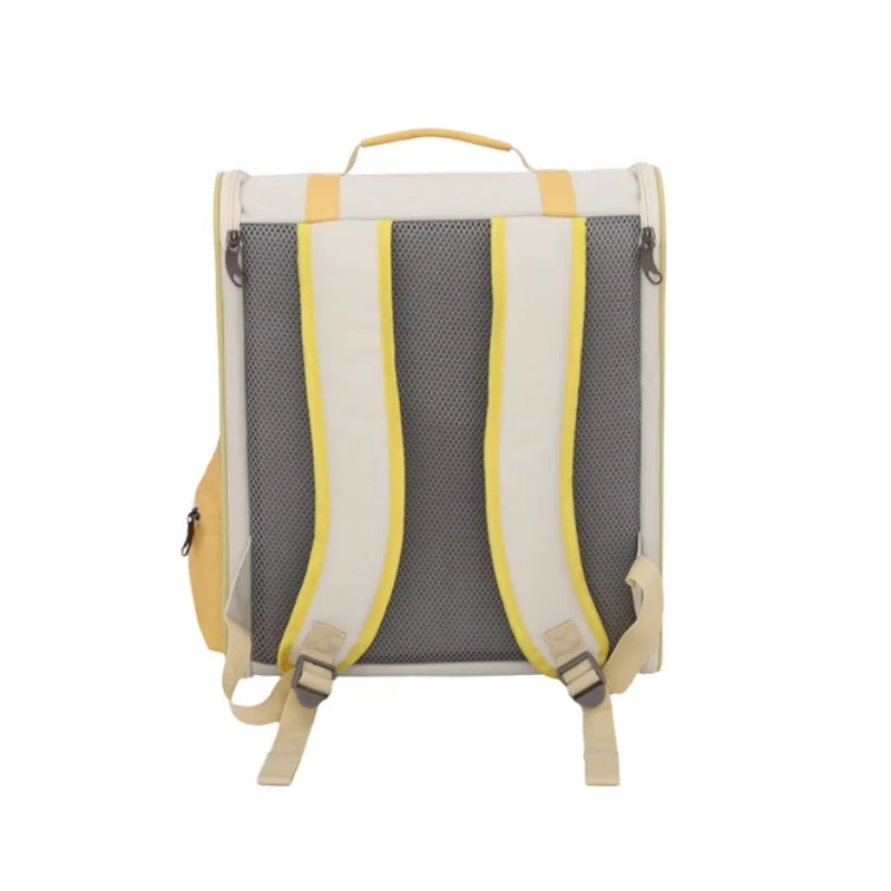 HOOPET-Bolso para gatos, bolso de hombro transpirable para mascotas, mochila portátil para gatos y gatitos, suministros para excursiones de gatos - imagen 3