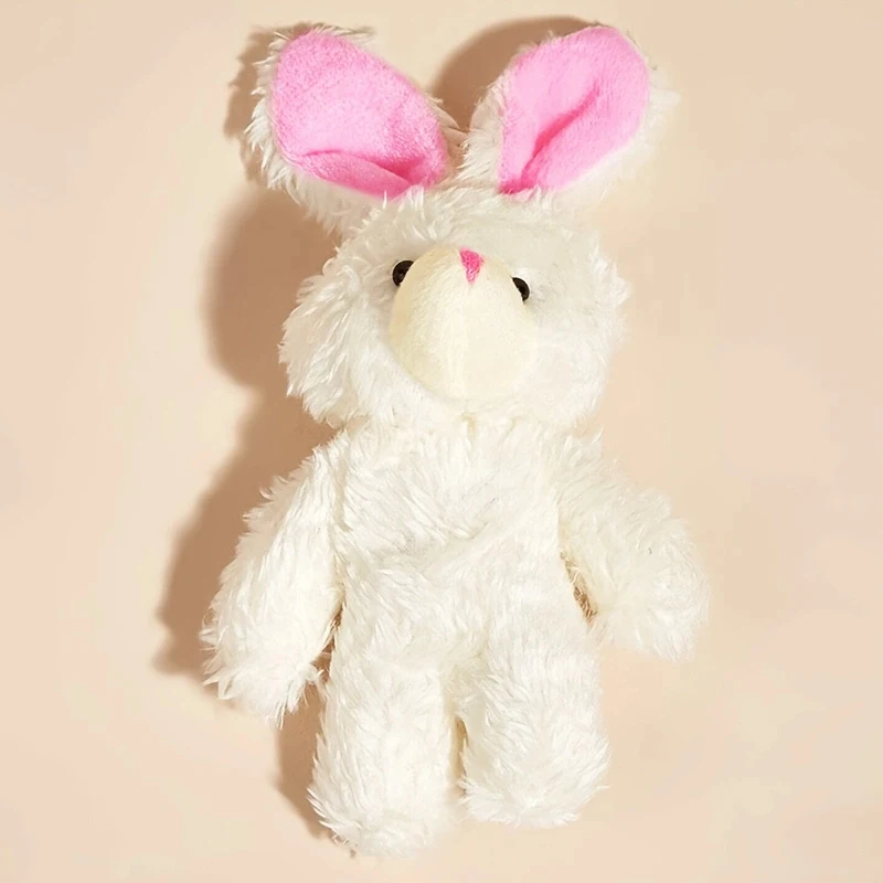 Juguete de peluche con forma de conejo para mascotas, juguete de simulación para rechinar los dientes, limpieza interactiva, suministros para mascotas, limpieza de dientes, juguete para masticar para perros - imagen 3