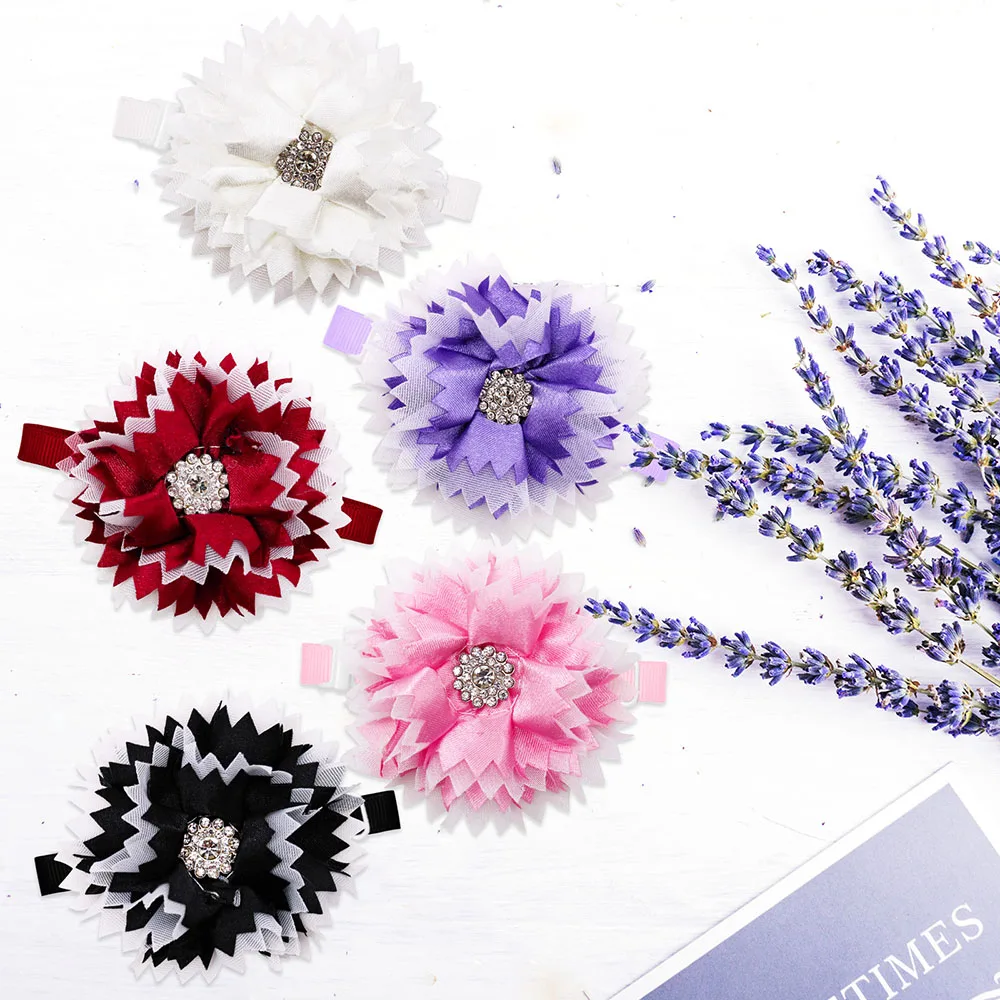 50 Uds. Pajaritas de diamante para perros, pajaritas para perros a la moda, Collar, accesorios de aseo para mascotas para perros pequeños y gatos - imagen 5