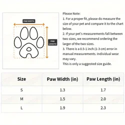 Botas impermeables antideslizantes cómodas para perros