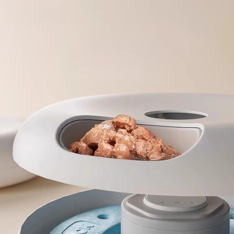 Comedero automático para gatos, accesorios inteligentes para gatos, comederos para perros pequeños, cuenco de alimentación dietética para gatitos, suministros para comederos para gatos y cachorros - imagen 2