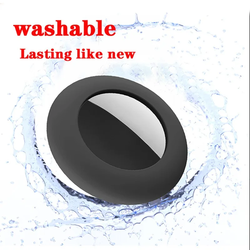 Funda Airtag de silicona para Collar de perro y gato de Apple, cubierta con Clip, localizador antipérdida de mascotas, rastreador, manga protectora, accesorios para perros - imagen 5