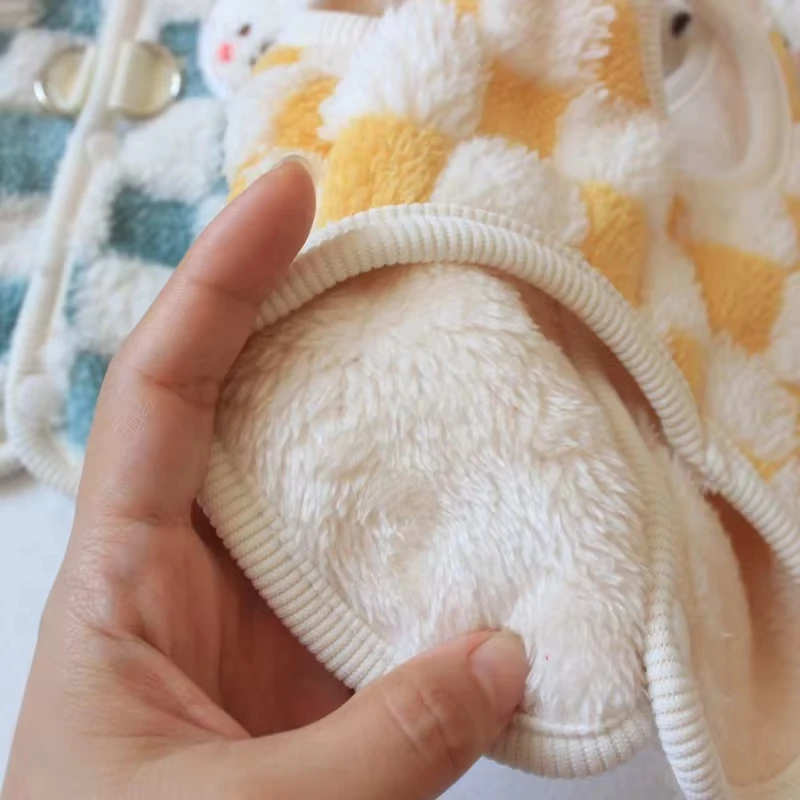 Chaqueta cálida de invierno para perros pequeños, chaleco suave para mascotas, disfraces de Chihuahua y Yorkie, accesorios para perros, 5 tamaños - imagen 5