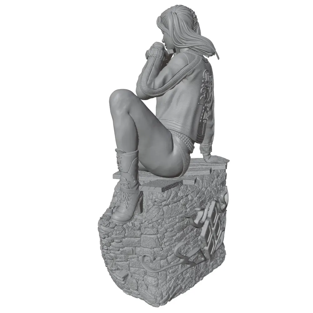 Figura de resina miniatura sin pintar para coleccionistas - imagen 3