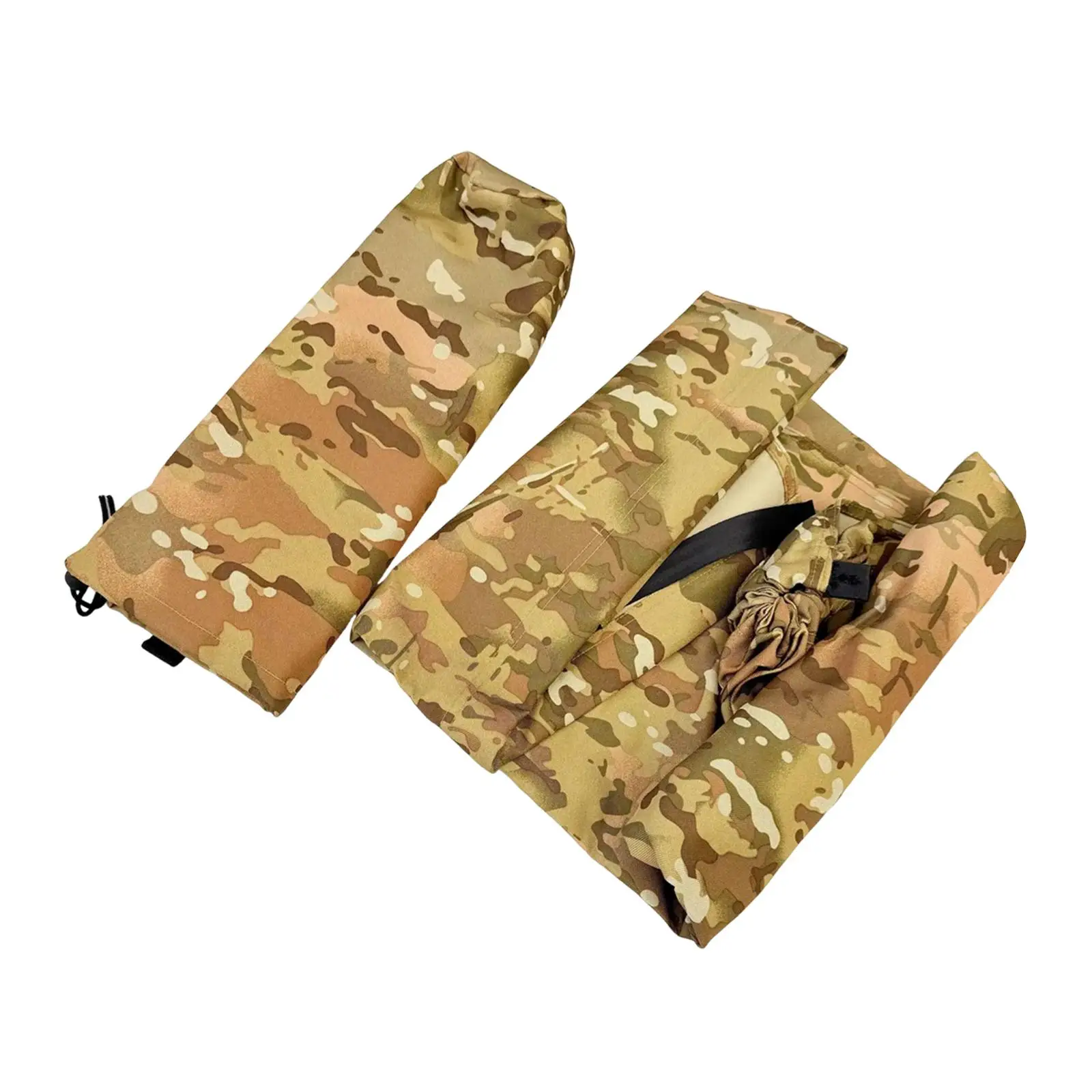 Camo Camping Chair, Portable Swing Seat Compact Camping Stool on Tree for Beach