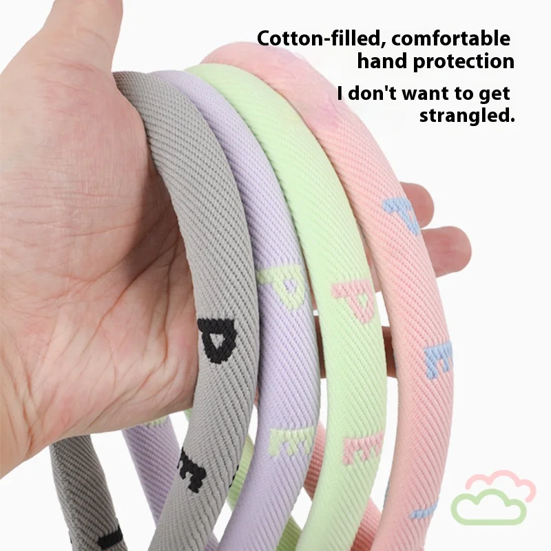 Correas fuertes para perros de 150cm/59,06 pulgadas, correa de nailon para caminar para perros, correas de entrenamiento para cachorros, Collar ajustable para mascotas, correa de plomo, suministros para mascotas - imagen 2