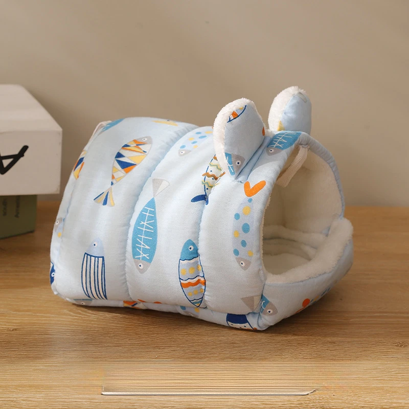 Nidos para pájaros para mascotas que mantienen el calor en invierno, nido de algodón para colgar en miel, hámster, loro, productos para mascotas, suministros, nidos para pájaros - imagen 5