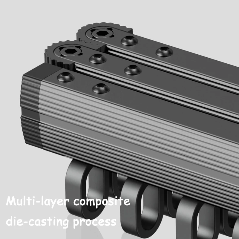 Sucker-estante de secado de ropa plegable de aleación de aluminio, montado en la pared, para balcón, dormitorio, sala de estar, ahorro de espacio, tendedero de viaje - imagen 5