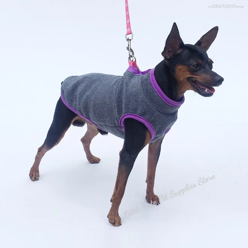 Ropa de invierno para perros, chaleco cálido de lana suave para cachorros y gatos, chaqueta para perros pequeños Shih Tzu Chihuahua, abrigo de Bulldog Francés, disfraz para mascotas