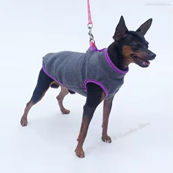 Ropa de invierno para perros, chaleco cálido de lana suave para cachorros y gatos, chaqueta para perros pequeños Shih Tzu Chihuahua, abrigo de Bulldog Francés, disfraz para mascotas