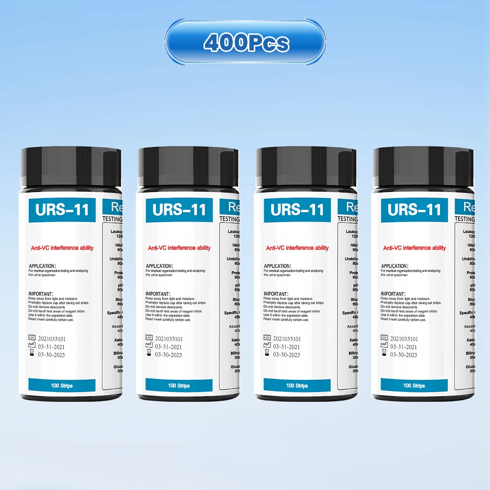 11 parámetros analizador de orina tira reactiva accesorios tiras de análisis de orina para BC401 BT BC400 - imagen 4