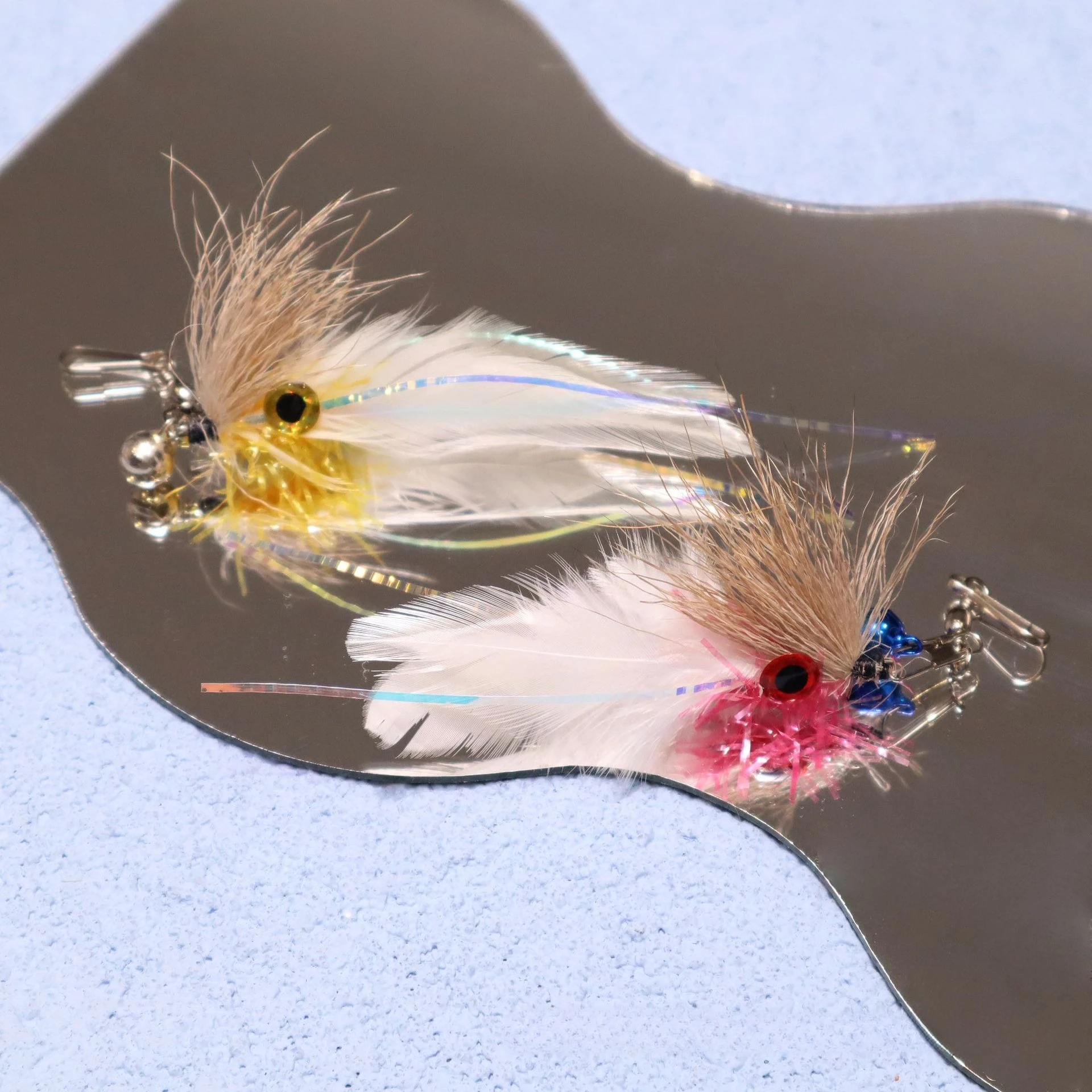 2/3/4 Uds. Accesorios de juguete para gatos con plumas de ojos hermosos, cabezal de repuesto, juguete para mascotas, palo de rompecabezas para cambiar cabezas - imagen 4