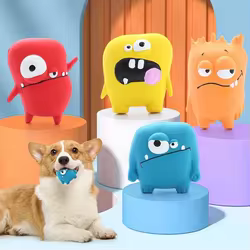 Juguete masticable chirriante para perros cachorros – Dental látex
