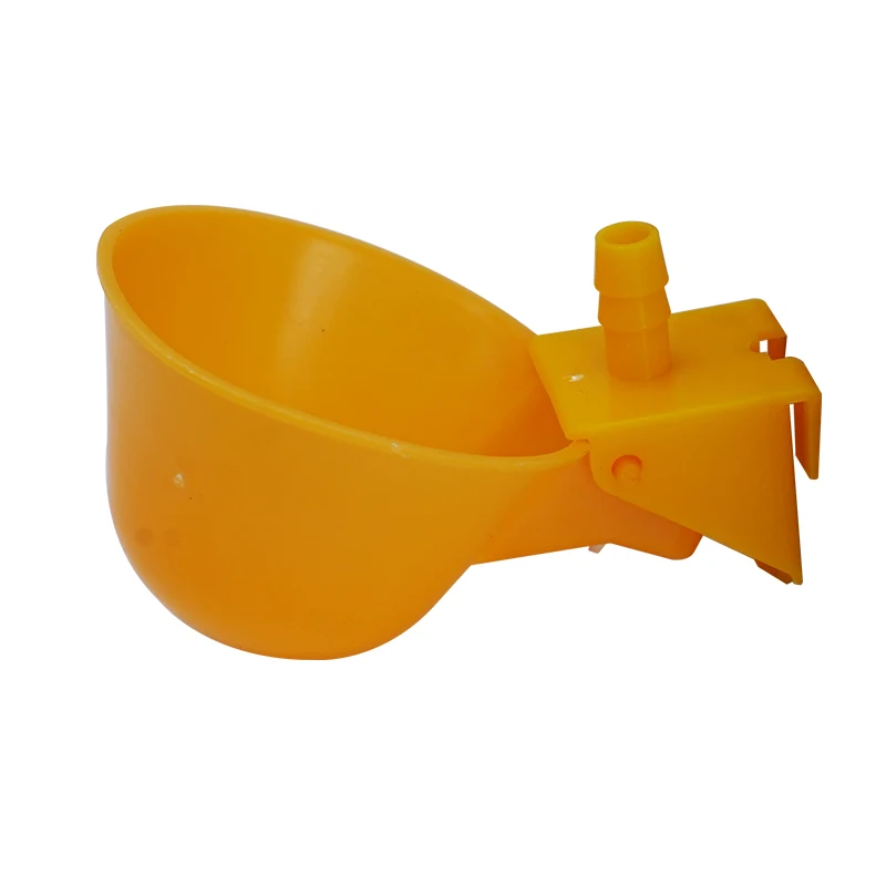 Alimentador automático de agua para aves de corral, bebedero de 5 piezas, color amarillo, para pollos de granja, pato, ganso, pavo, herramienta para beber - imagen 2
