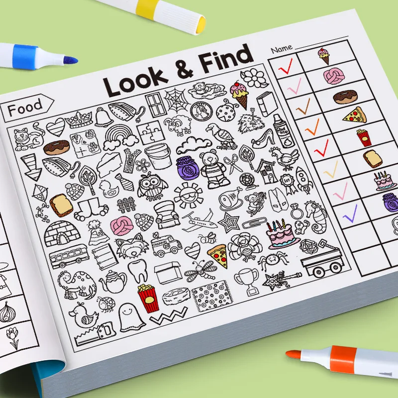 Libro de colorear infantil para niños con dibujos del gato y perro - imagen 5
