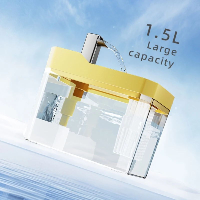 Alimentador de agua automático para gatos, fuente USB, bebedero para gatos, dispensador de riego para perros, alimentación de mascotas, perros y gatos, productos de accesorios - imagen 4