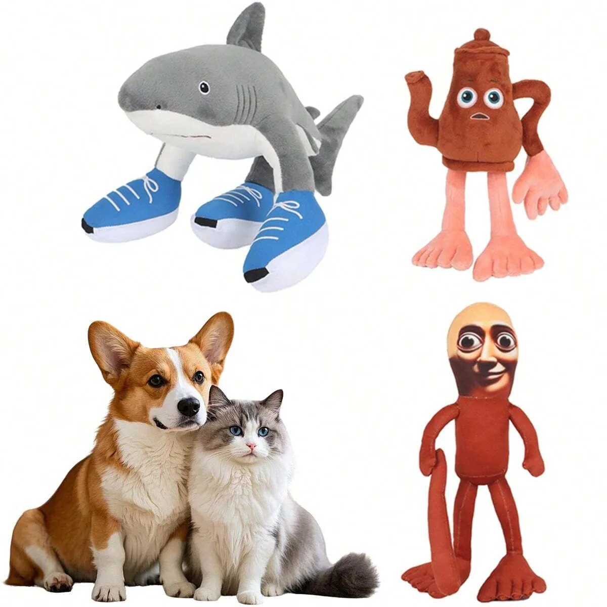 Shanhaijing Juguete de peluche de criatura legendaria: juguete masticable para mascotas no tóxico con generación de IA para perros y gatos, alivio silencioso del estrés y la dentición - imagen 4