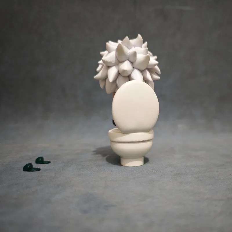 Figuras de Anime KILLUA ZAOLDYECK GK, estatuilla de rigiga magnetizada magnética, Mini figuras de inodoro de estudio, juguetes de modelos coleccionables, regalos - imagen 5