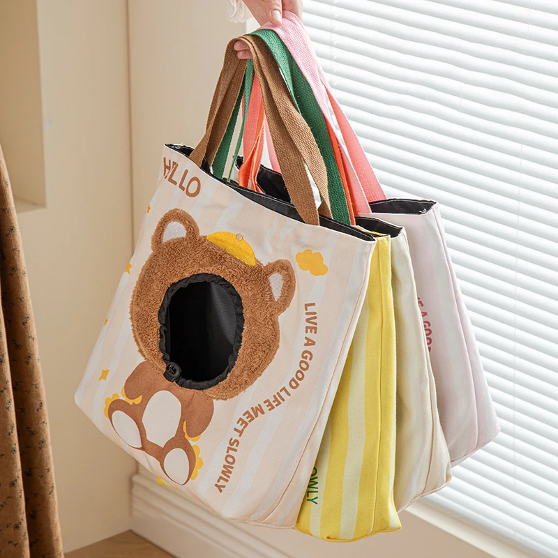 Bolsa de transporte para gatos y perros pequeños transpirable - imagen 4