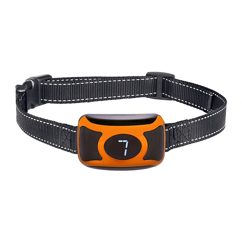 Collar ant ladridos para perros recargable sonido vibración estática - imagen 4
