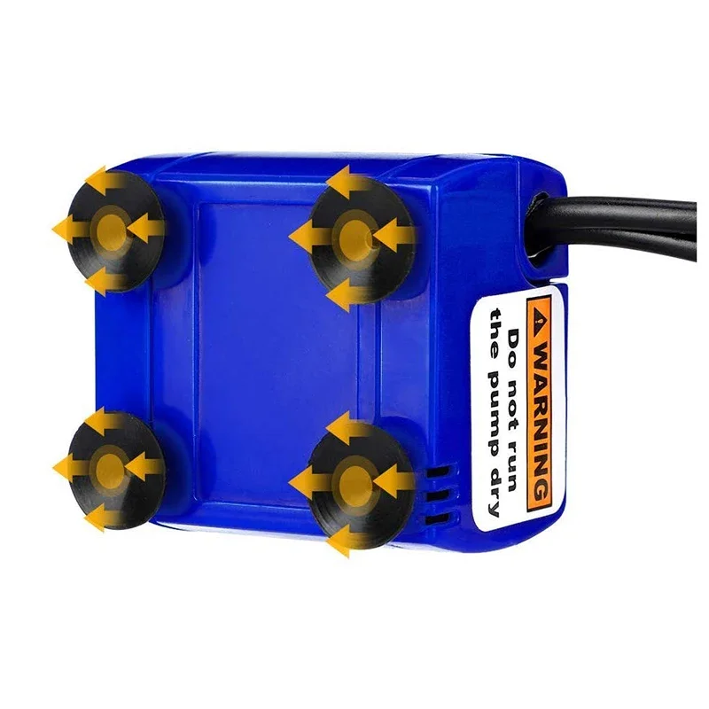 Bomba de agua con luz LED para Gato, fuente de agua, accesorios de Motor de repuesto para cuenco para beber de flores de gato, dispensador de agua - imagen 5