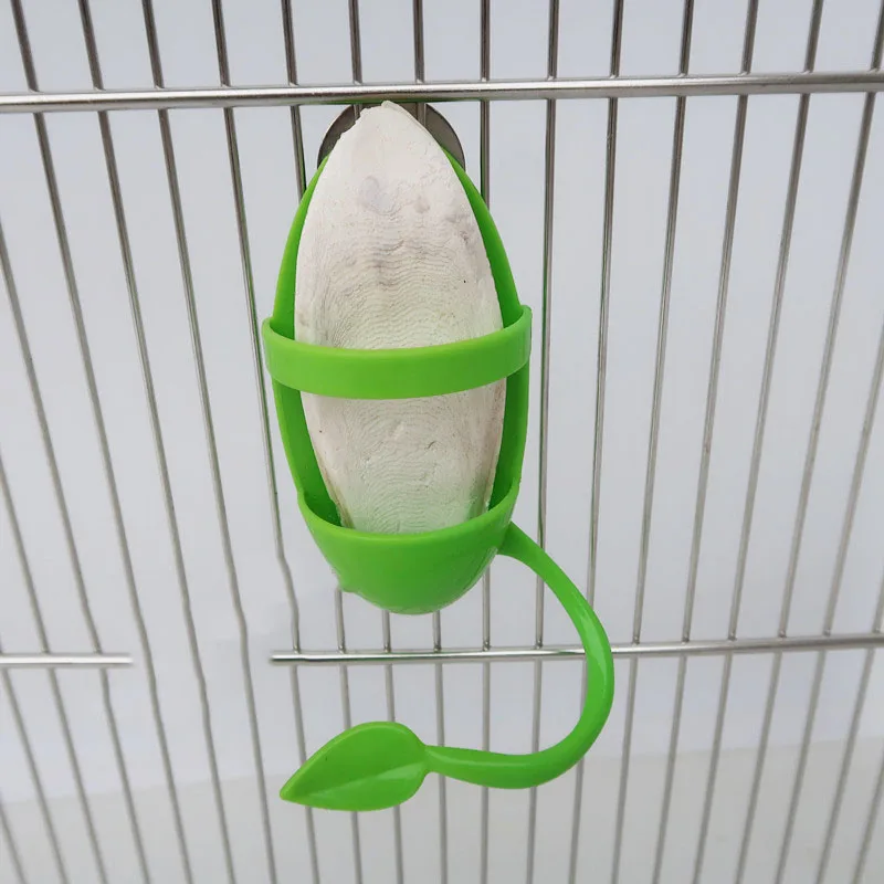 Alimentador de comida para loros, marco de percha para pájaros, divertido juguete de alimentación para loros, suministros de plástico para mascotas, juguetes de alimentación para loros - imagen 4