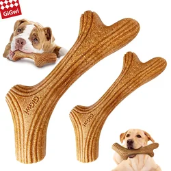 Juguete masticar perro grande – Cuerno de ciervo auténtico, resistente