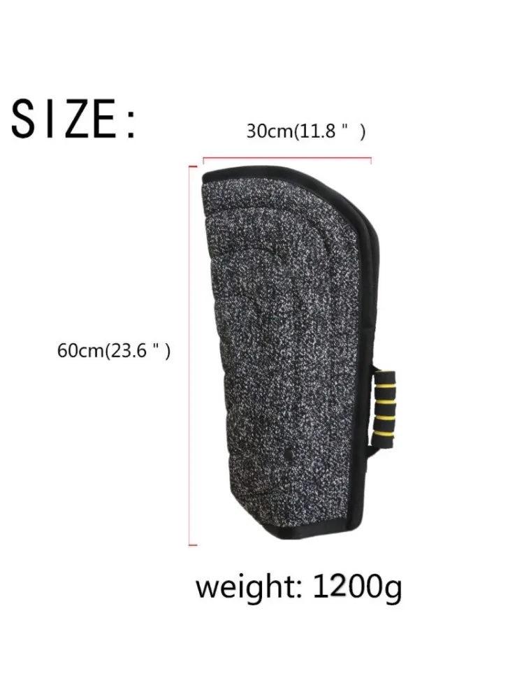 Suministros de entrenamiento para perros, manga de cáñamo, manga de entrenamiento para perros, resistente a mordeduras, palo grande, suministros para mascotas - imagen 5