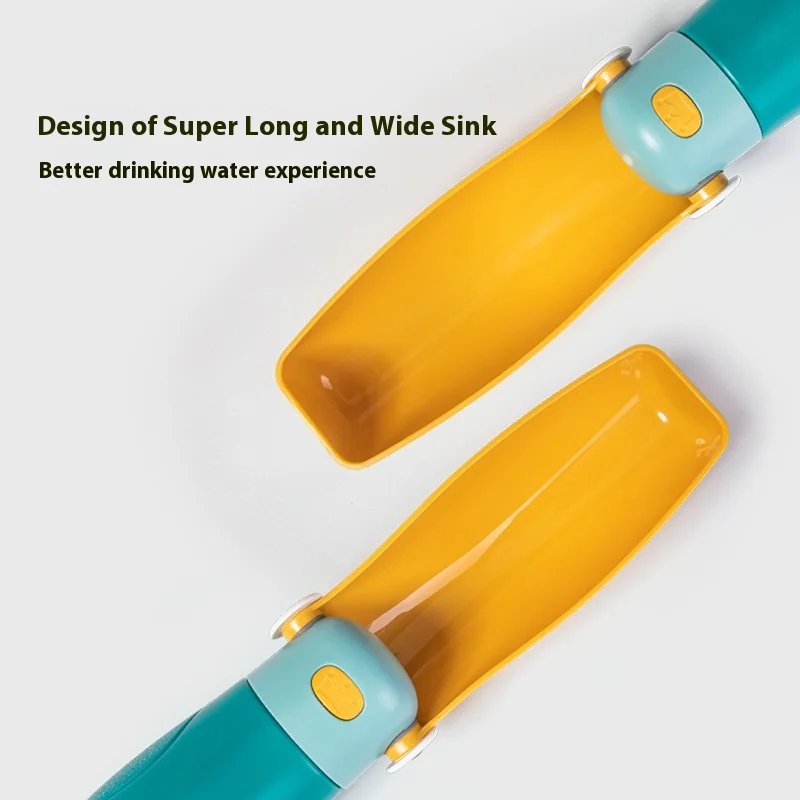 Botella de agua plegable portátil para mascotas, dispensador de agua ecológico a prueba de fugas para perros y gatos, para viajes y senderismo - imagen 4