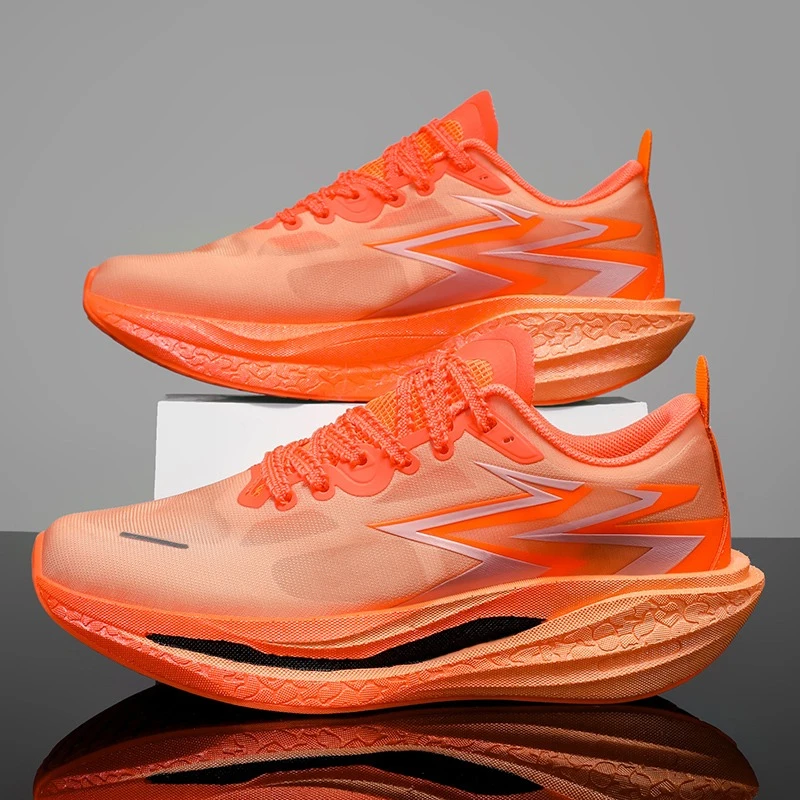 Zapatillas de correr a la moda para mujer, zapatillas deportivas transpirables suaves antideslizantes con amortiguación, nuevas zapatillas originales para hombre - imagen 3