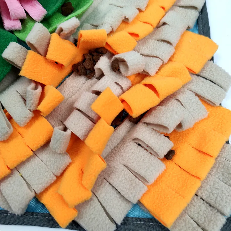 Nueva estera para olfatear mascotas, juguete para perros, estera de juego, productos para mascotas, suministros para perros, juguete para morder de 48x48cm, almohadilla para olfatear creativa - imagen 3