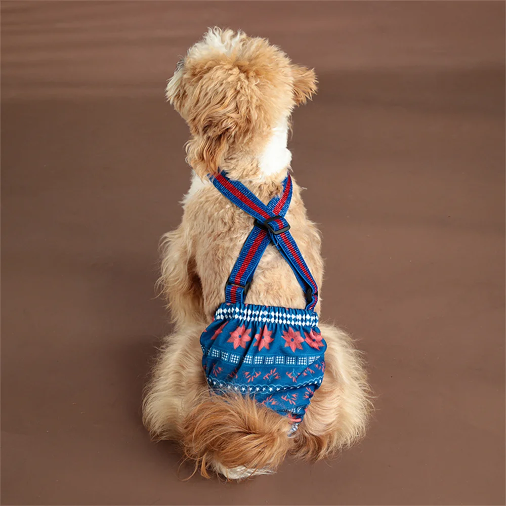 Washable Big Dog Diapers Female for Small Medium Dogs Reusable Pet Physiological Pants Labrador Shorts mascotas Period Panties - imagen 5