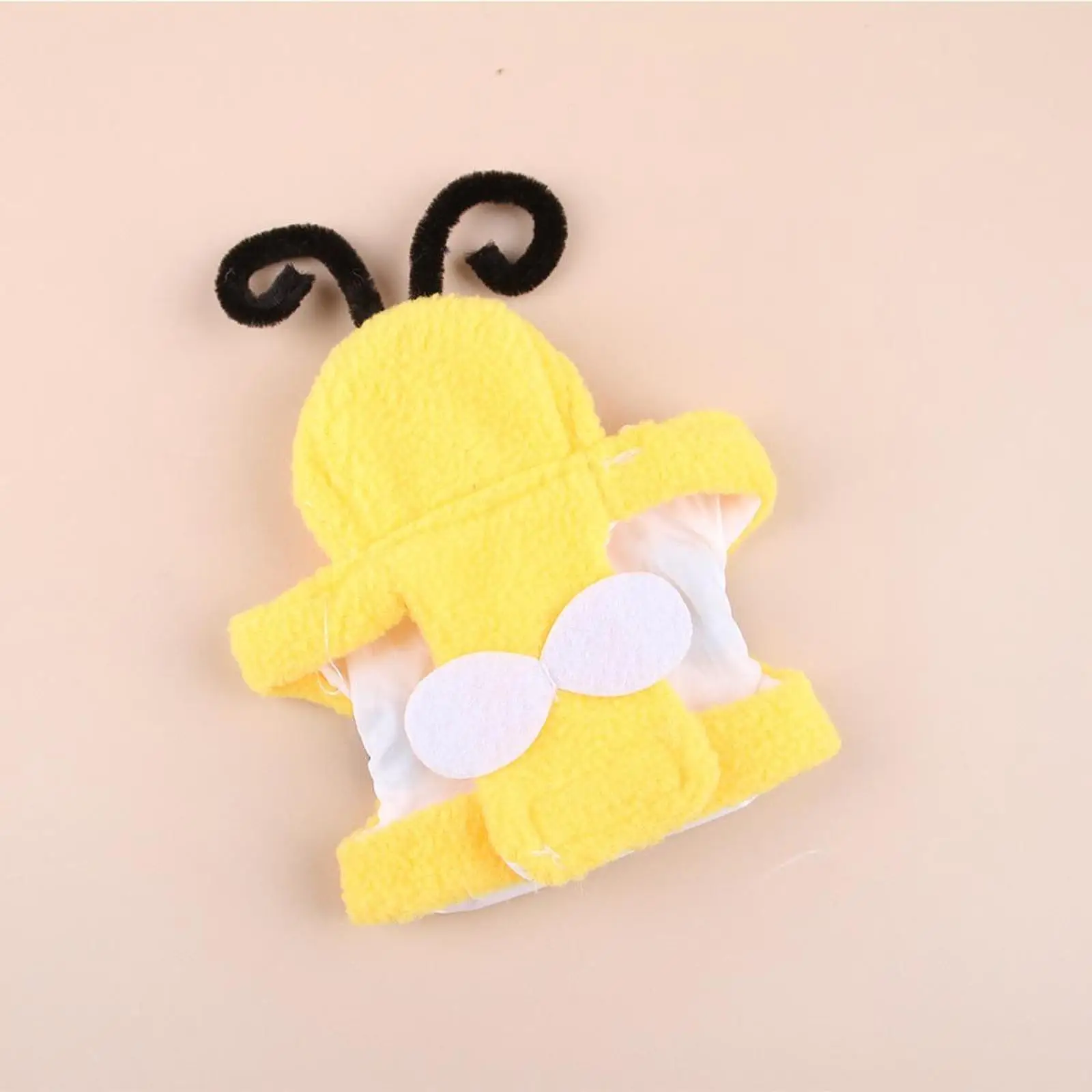 Bird Pet Bird Clothes Bee Shaped Reusable Small Animals Apparel Bird Costume for Cosplay Birthday Outdoor Cockatiel