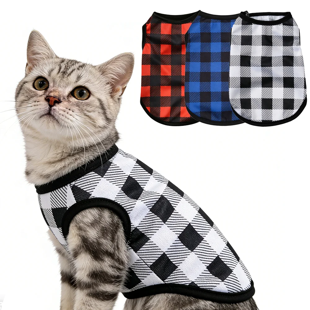 Chaleco transpirable sin mangas para gatos y perros pequeños - imagen 2