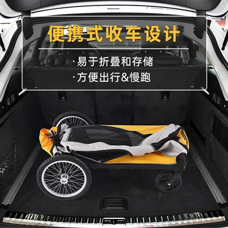 Carros grandes para mascotas con múltiples gatitos y perros, carritos gigantes para salir, cochecitos para caminar para mascotas discapacitados y hervidos, transportador para gatos - imagen 4
