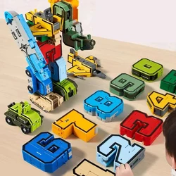 Robot Transformable Educativo para Niños – Aprende Letras, Números y Matemáticas