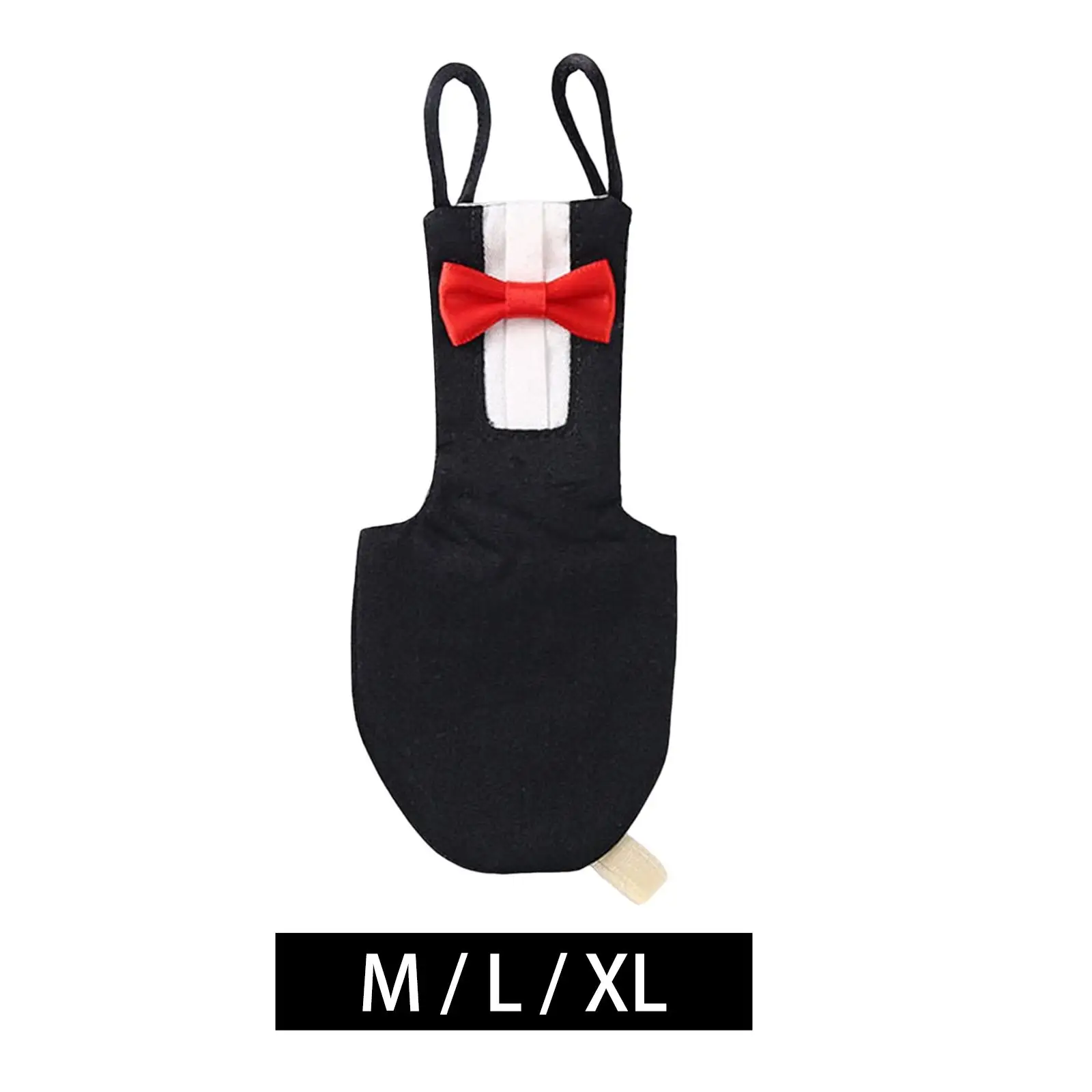 Pet Cute Parrots Flight Suit with Bow Tie Small Animals Costume Pet Clothes Birds Flight Suit Bird Suit for Festival Birthday